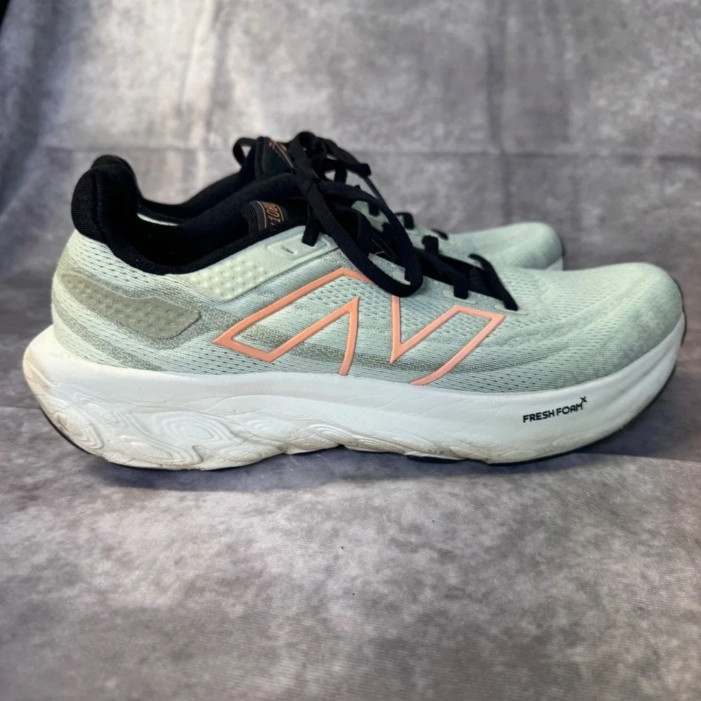New Balance Fresh Foam X 1080 v12 Womens 9.5 Seafoam Running Shoes *No insoles